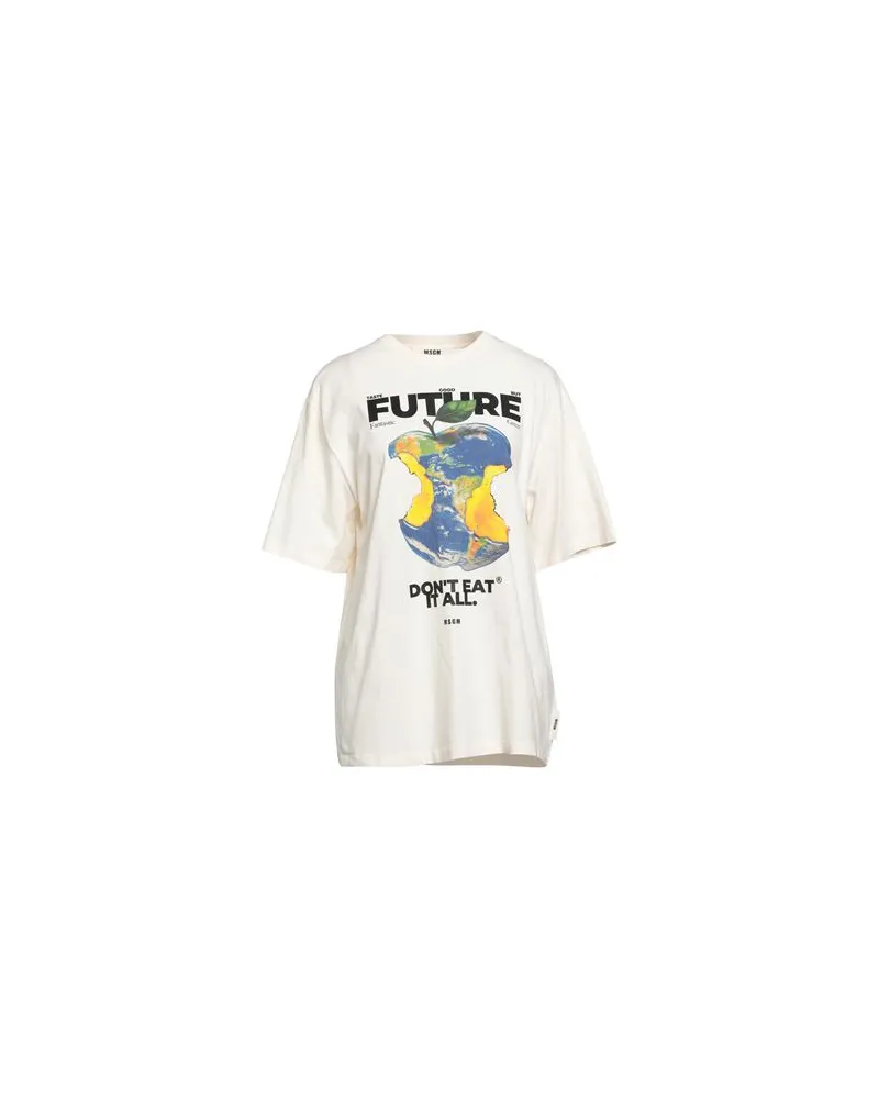 MSGM TOPS - T-shirtsauf YOOX.COM Beige