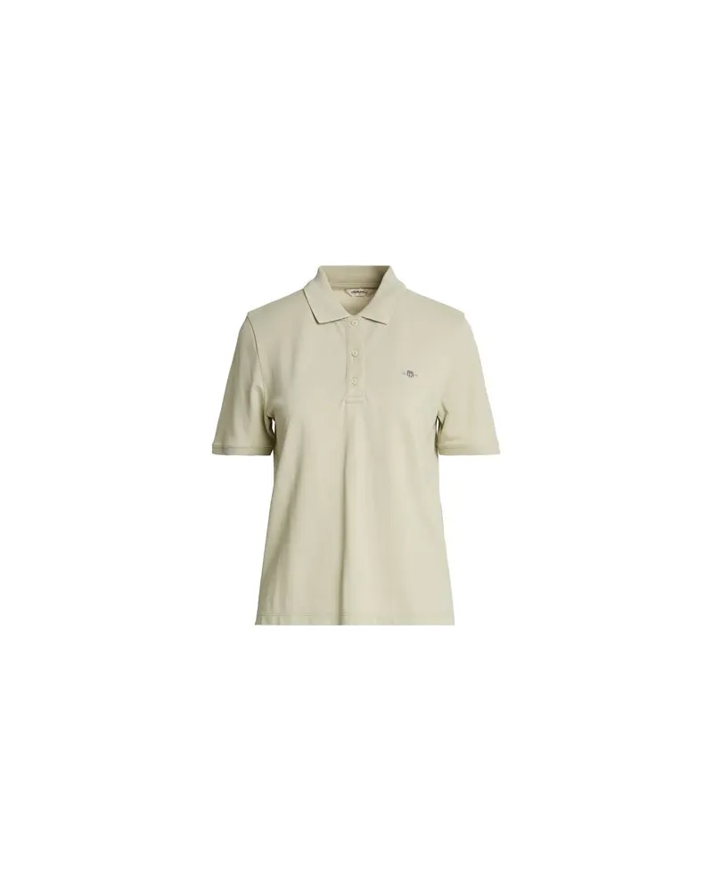 Gant TOPS - Poloshirtsauf YOOX.COM Salbeigrün