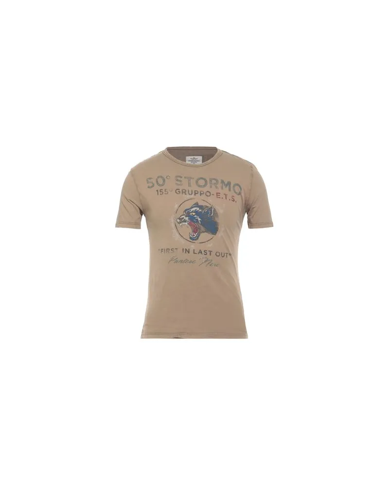 Aeronautica Militare TOPS - T-shirtsauf YOOX.COM Khaki