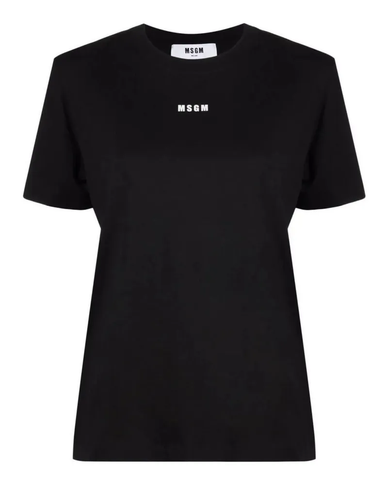 MSGM T-shirts Schwarz