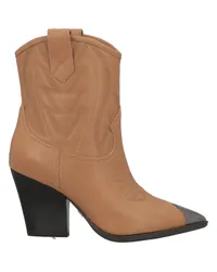 Lola Cruz Stiefelette Kamel