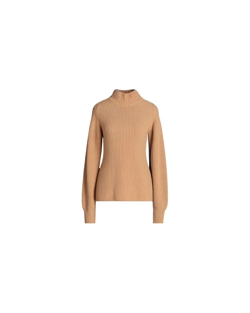 NUDE STRICKWAREN - Rollkragenpulloverauf YOOX.COM Kamel
