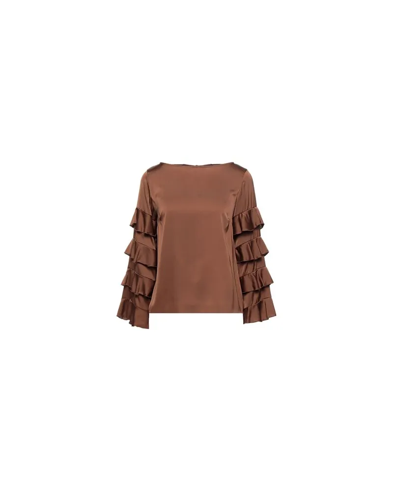 Kaos TOPS - Topsauf YOOX.COM Braun