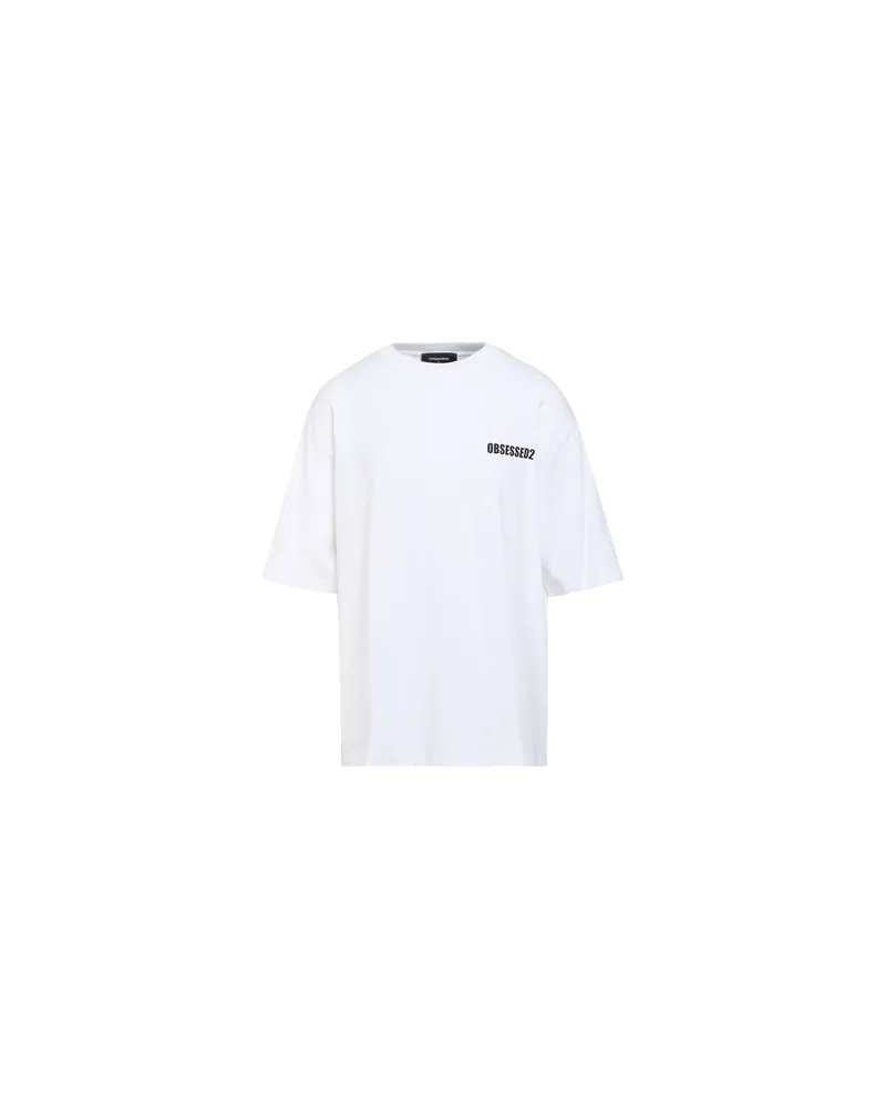 Dsquared2 TOPS - T-shirtsauf YOOX.COM Weiß