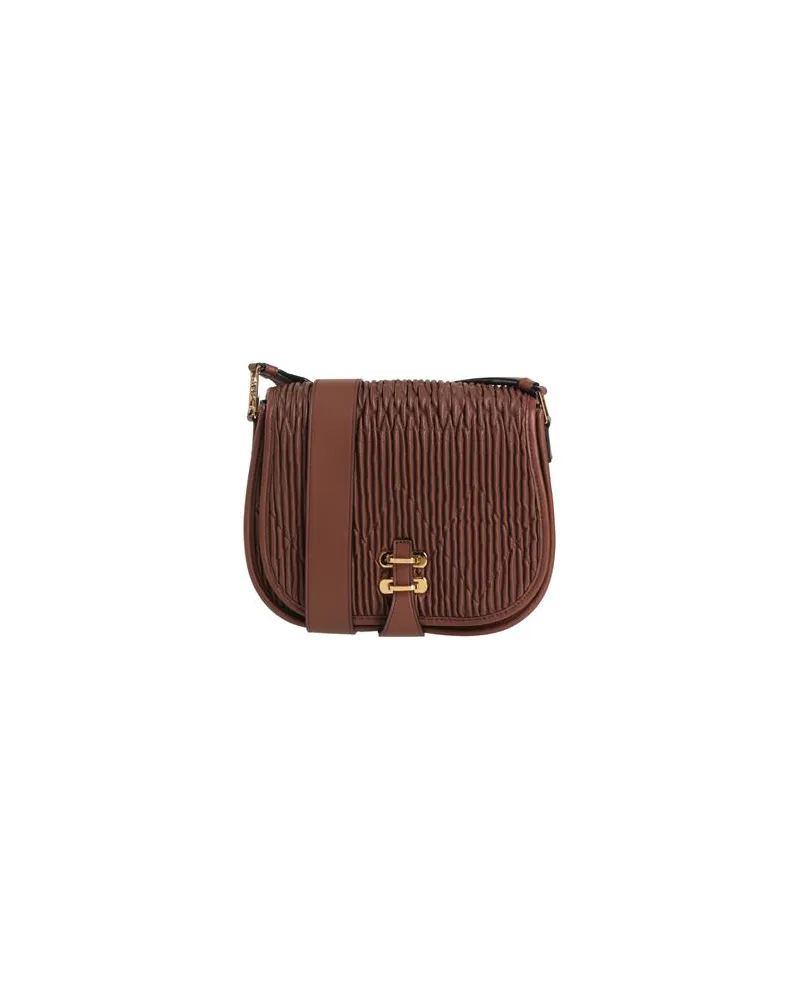 Alberta Ferretti TASCHEN - Umhängetascheauf YOOX.COM Braun