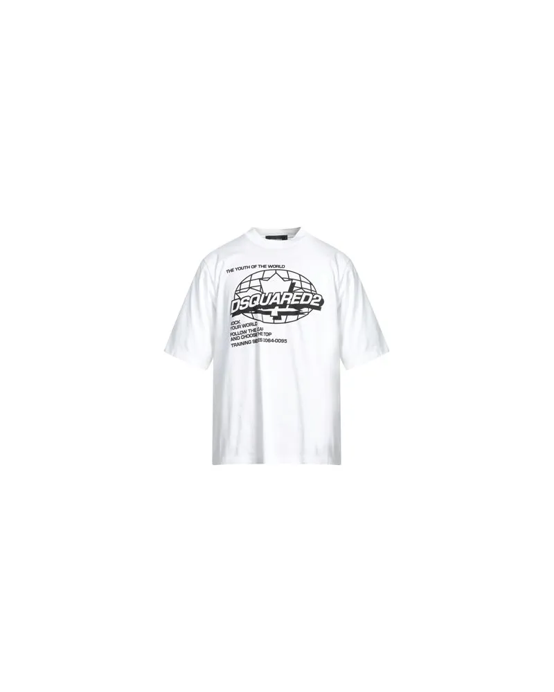 Dsquared2 TOPS - T-shirtsauf YOOX.COM Weiß