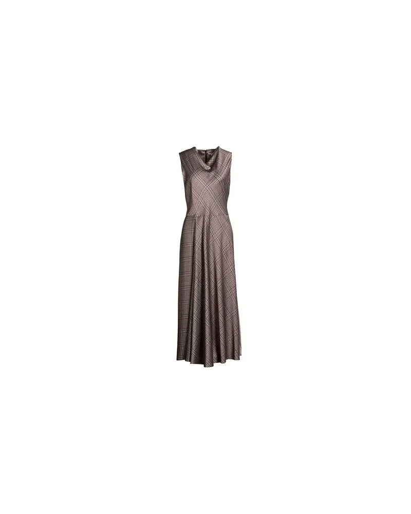 Vince KLEIDER - Maxi-Kleiderauf YOOX.COM Braun