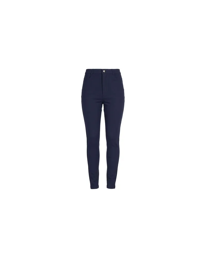 Liu Jo BETTER - HOSEN & RÖCKE - Hosenauf YOOX.COM Marineblau