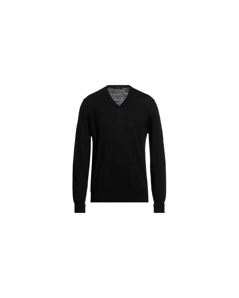 Alpha Studio STRICKWAREN - Pulloverauf YOOX.COM Schwarz
