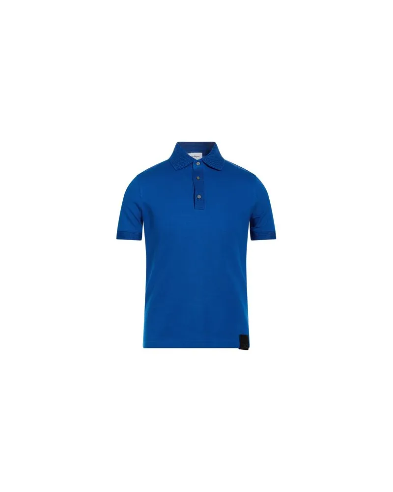 Ferragamo TOPS - Poloshirtsauf YOOX.COM Blau