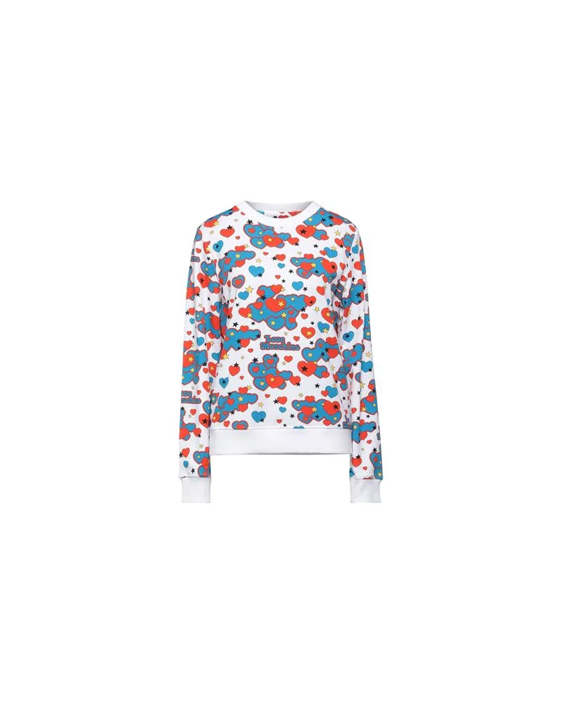 Moschino TOPS - Sweatshirtsauf YOOX.COM Weiß