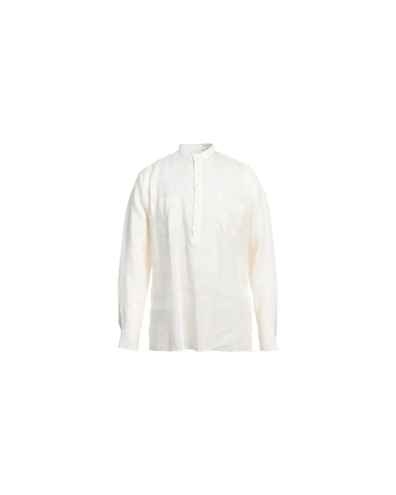 PT TORINO TOPS - Hemdenauf YOOX.COM Cremeweiß