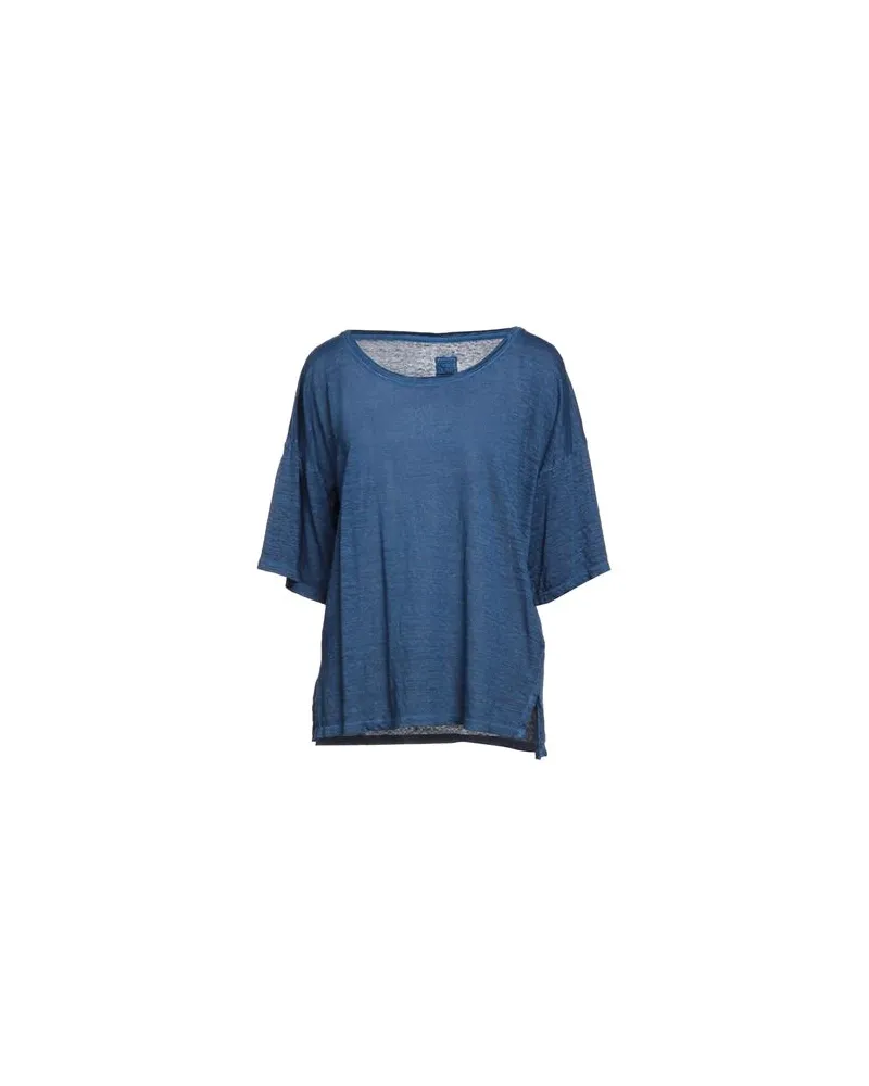 120% Lino TOPS - T-shirtsauf YOOX.COM Blau
