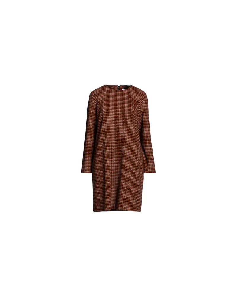Emma & Gaia KLEIDER - Mini-Kleiderauf YOOX.COM Ziegelrot