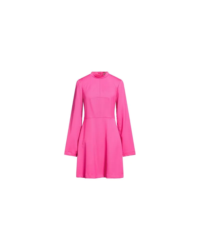 Semicouture KLEIDER - Mini-Kleiderauf YOOX.COM Fuchsia