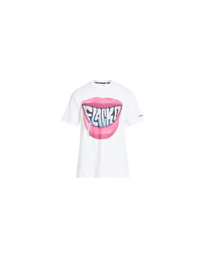 Puma X A$AP ROCKY SMILE TEE - TOPS - T-shirtsauf YOOX.COM Weiß
