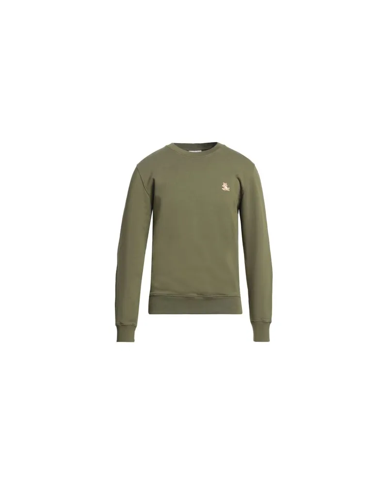 Kitsuné TOPS - Sweatshirtsauf YOOX.COM Militärgrün