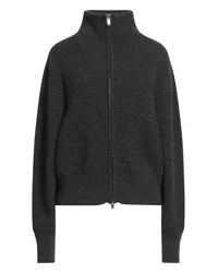 Erika Cavallini Strickjacke Granitgrau