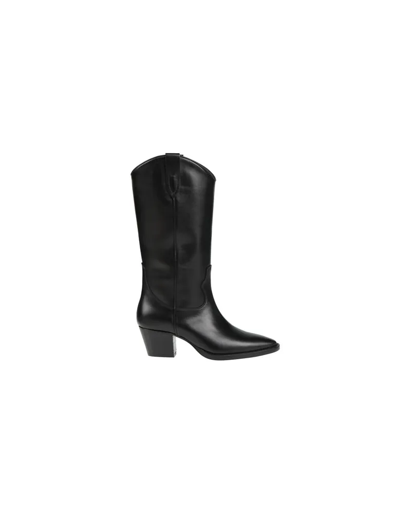 Anna F. SCHUHE - Stiefelauf YOOX.COM Schwarz