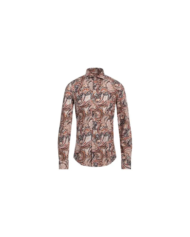 Brian Dales TOPS - Hemdenauf YOOX.COM Rostrot