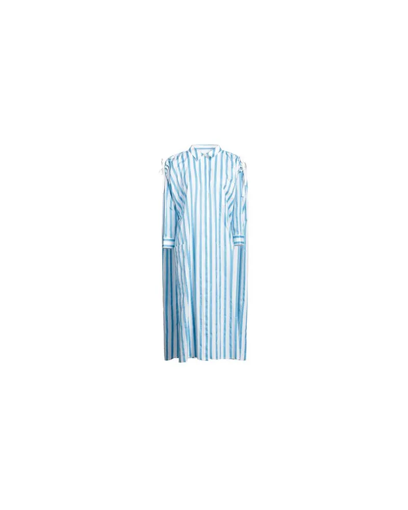 Maison Rabih Kayrouz KLEIDER - Midi-Kleiderauf YOOX.COM Himmelblau