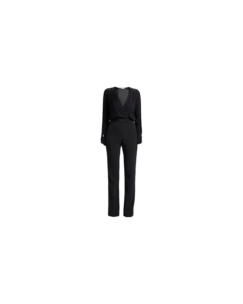Patrizia Pepe OVERALLS - Jumpsuitsauf YOOX.COM Schwarz