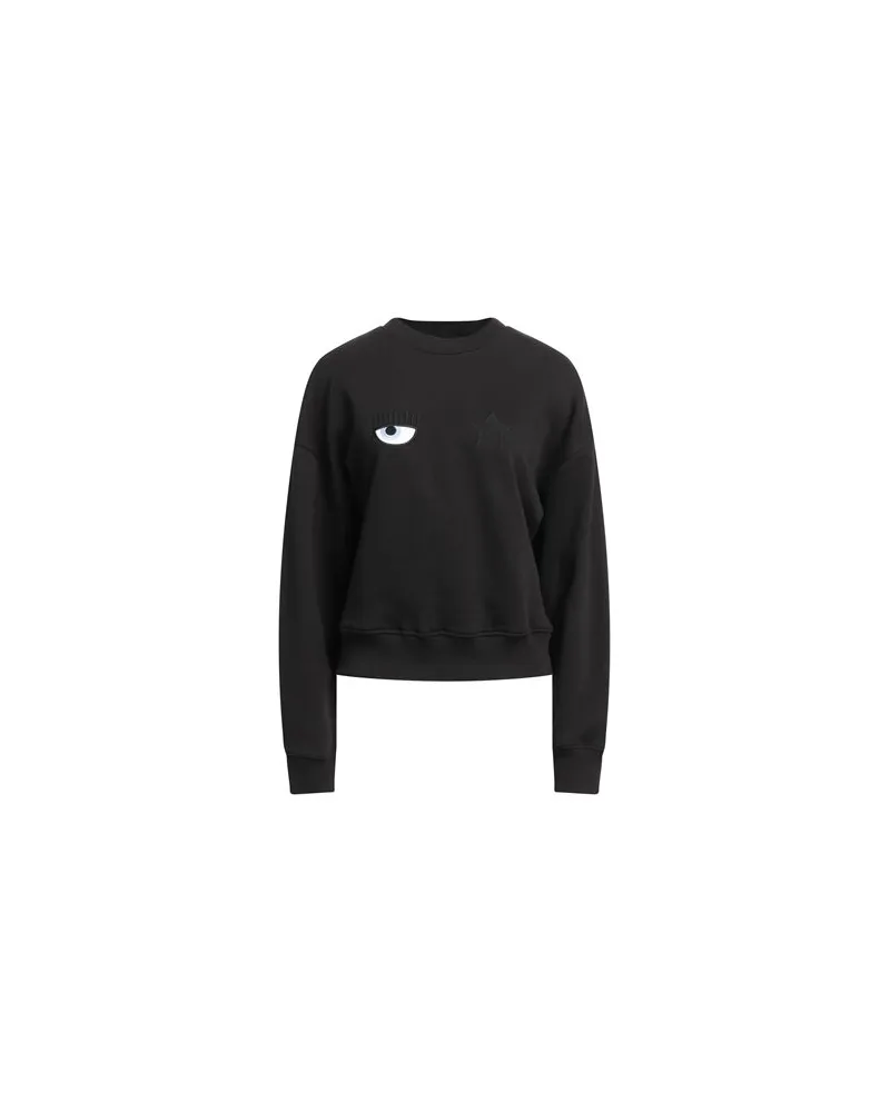 Chiara Ferragni TOPS - Sweatshirtsauf YOOX.COM Schwarz