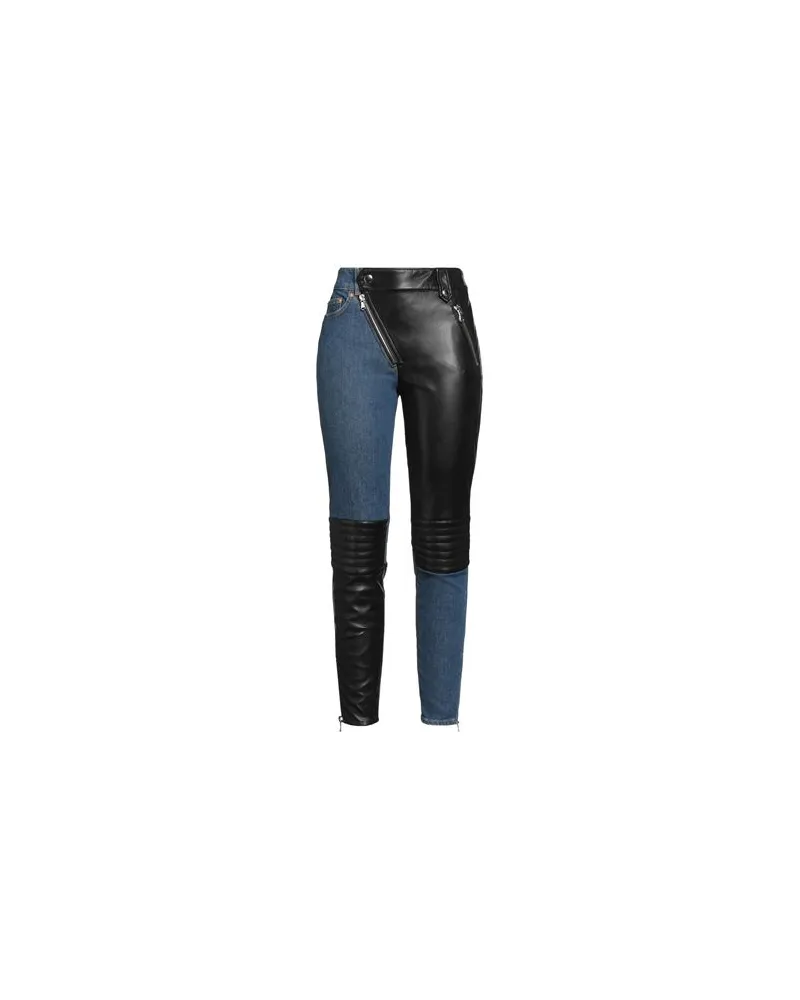 Moschino COUTURE - HOSEN & RÖCKE - Jeanshosenauf YOOX.COM Blau