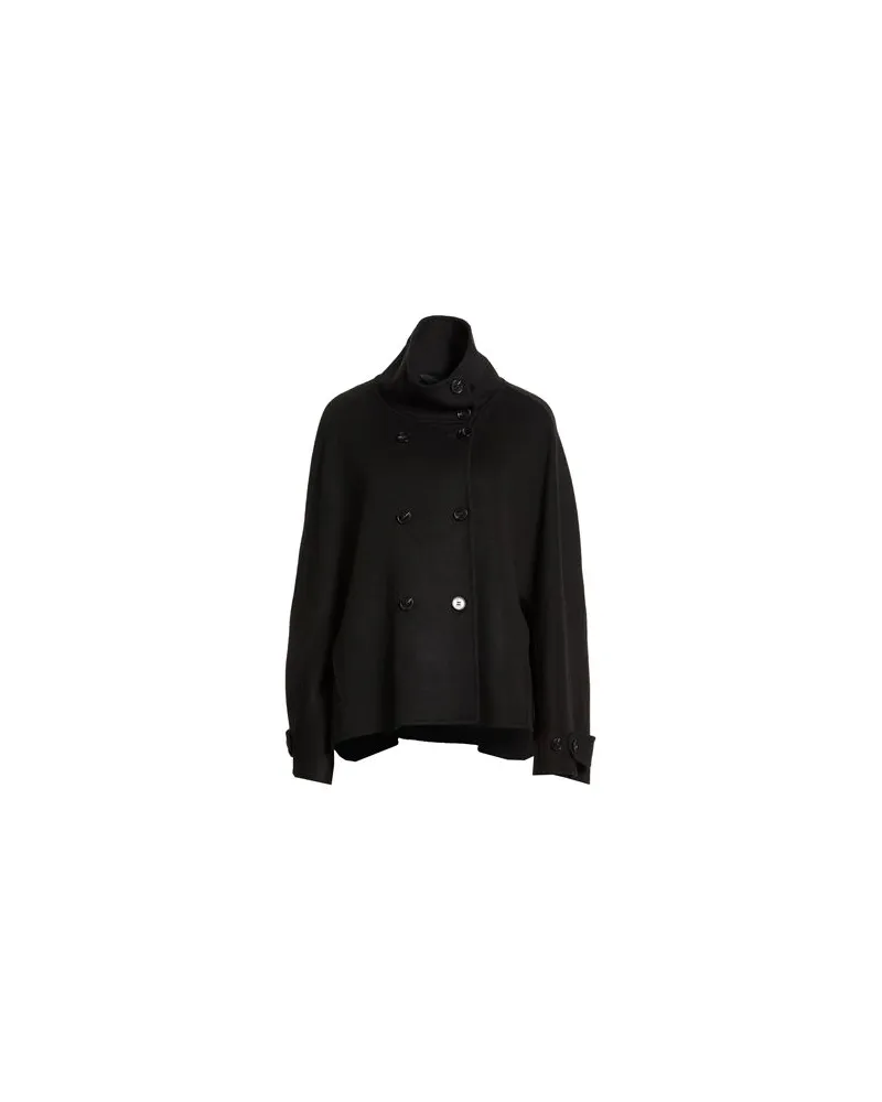 Paltò JACKEN & MÄNTEL - Mäntelauf YOOX.COM Schwarz