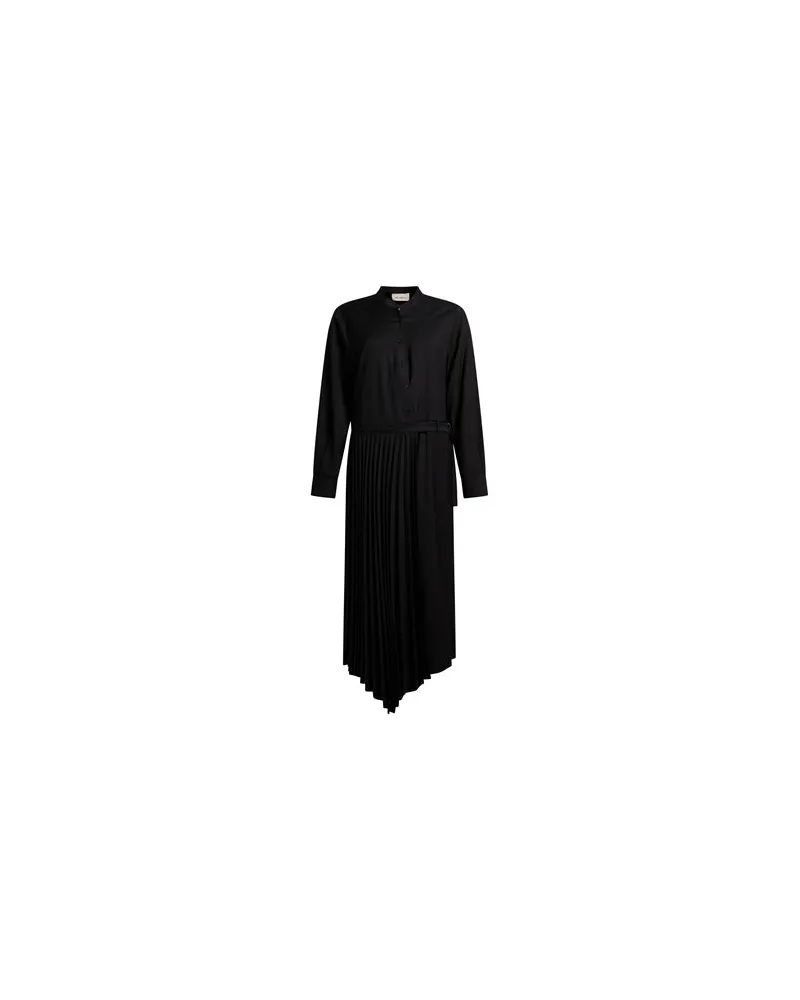 MEIMEIJ KLEIDER - Maxi-Kleiderauf YOOX.COM Schwarz