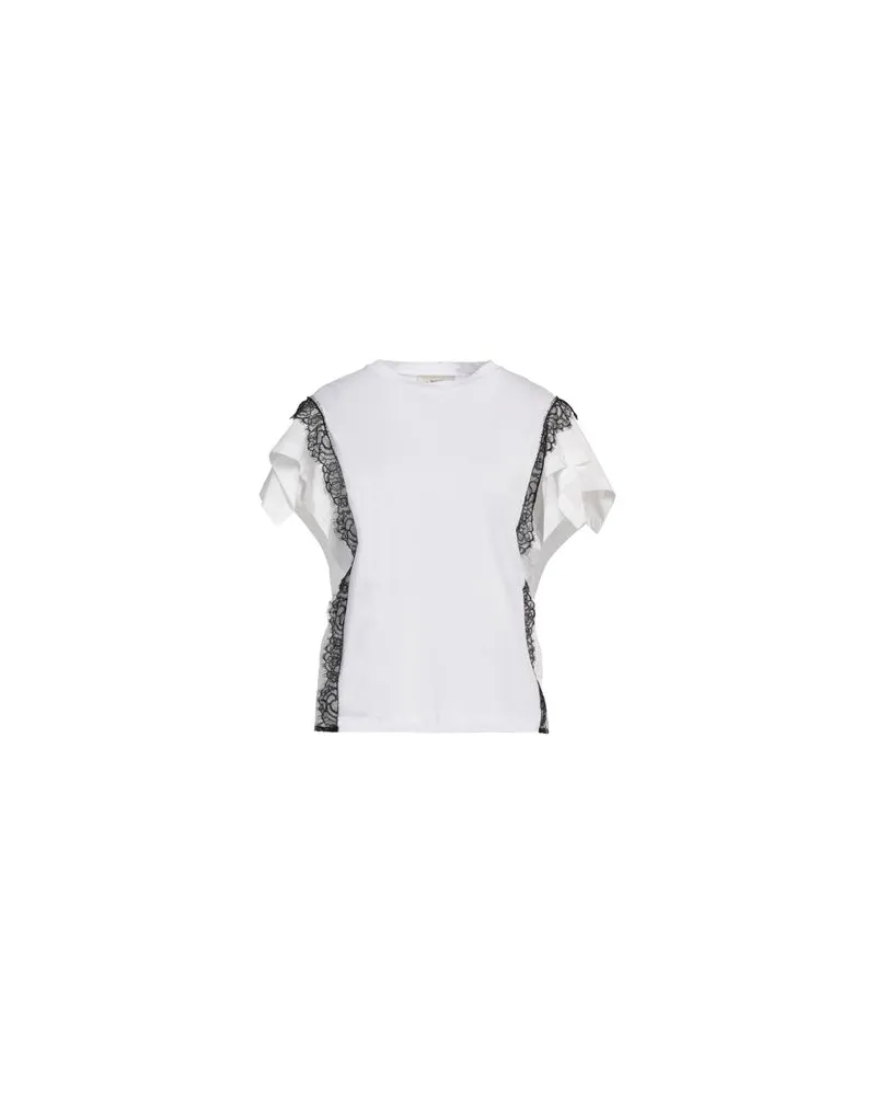 Anna Molinari TOPS - T-shirtsauf YOOX.COM Weiß