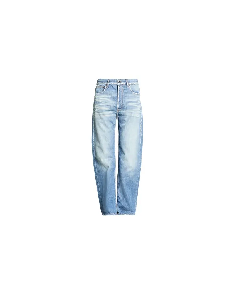 Wood Wood HOSEN & RÖCKE - Jeanshosenauf YOOX.COM Blau