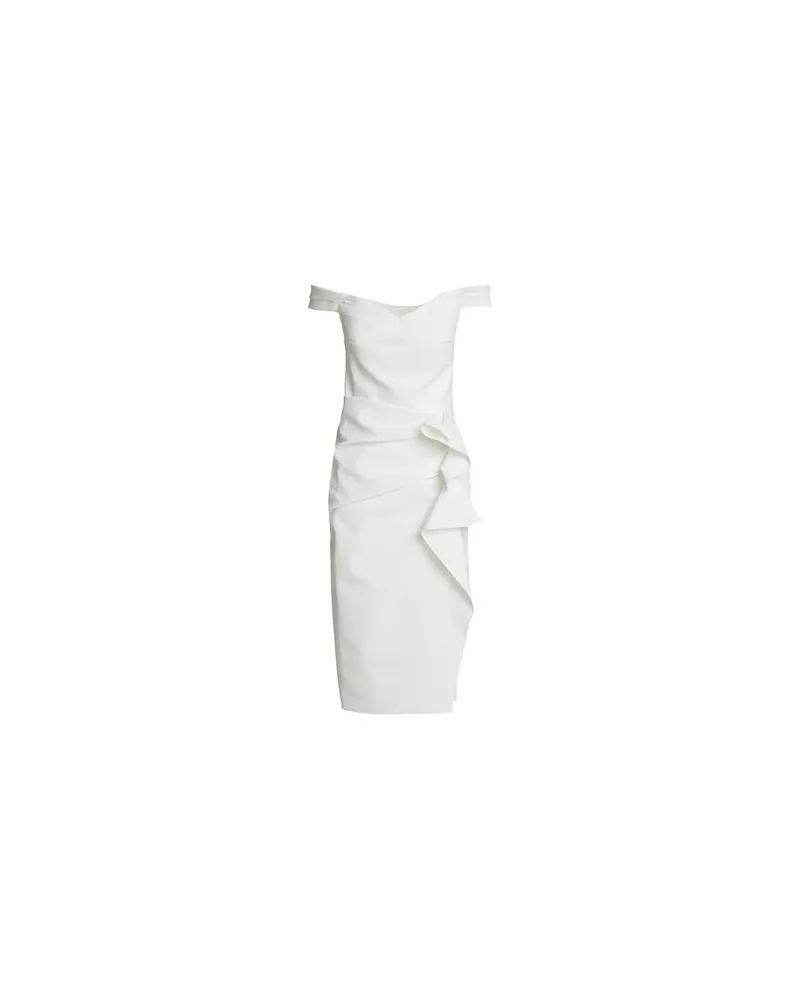 Chiara Boni KLEIDER - Midi-Kleiderauf YOOX.COM Weiß