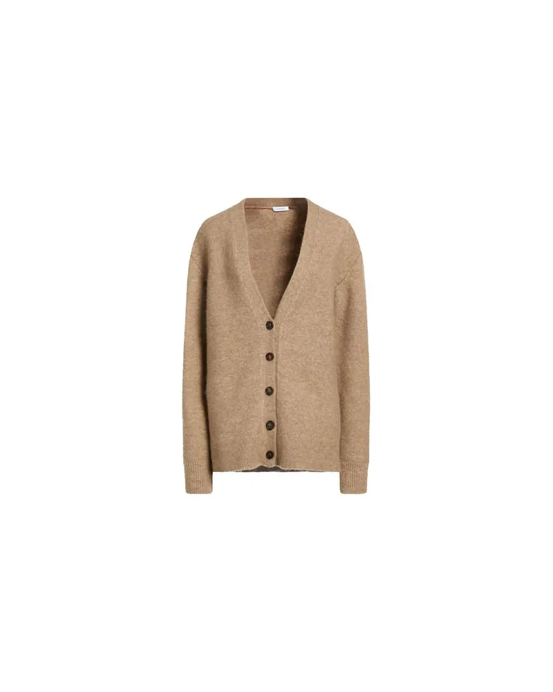 Ferragamo STRICKWAREN - Strickjackenauf YOOX.COM Hellbraun