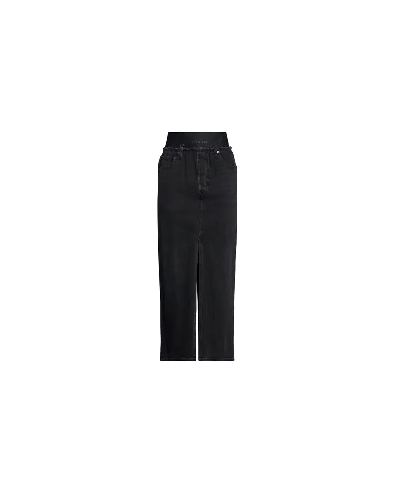 Erika Cavallini HOSEN & RÖCKE - Jeansröckeauf YOOX.COM Schwarz