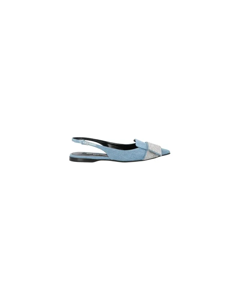 Sergio Rossi SCHUHE - Ballerinasauf YOOX.COM Blau