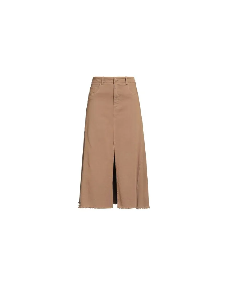 Kaos HOSEN & RÖCKE - Midi-Röckeauf YOOX.COM Kamel