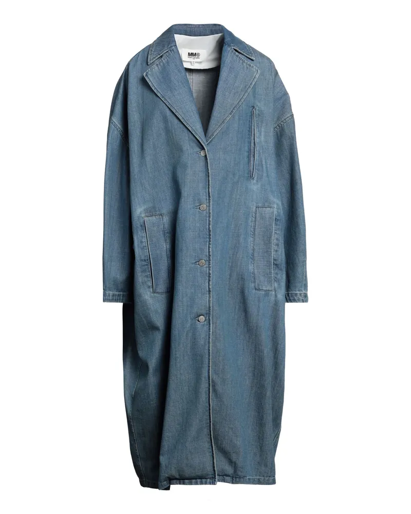 Maison Margiela Jeansjacke/-mantel Blau