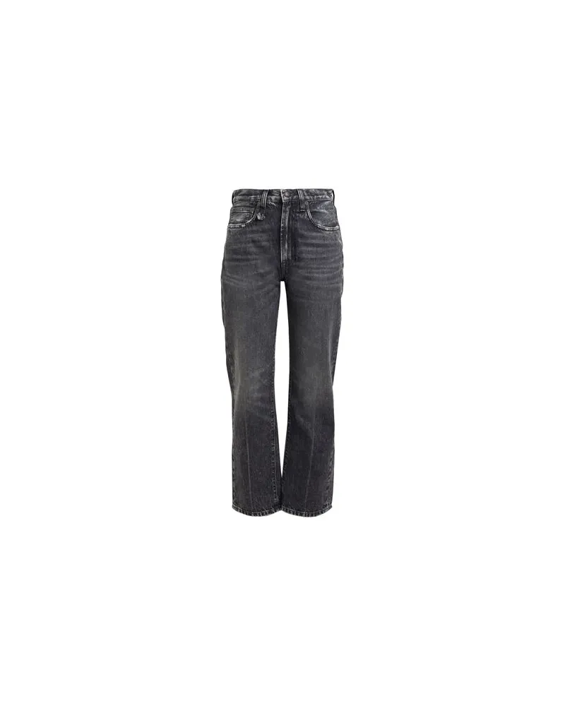 R13 HOSEN & RÖCKE - Jeanshosenauf YOOX.COM Schwarz