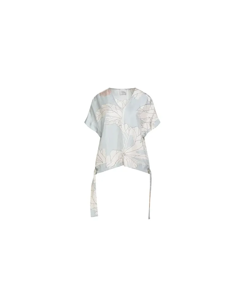 ALYSI CRÈME - TOPS - Topsauf YOOX.COM Himmelblau