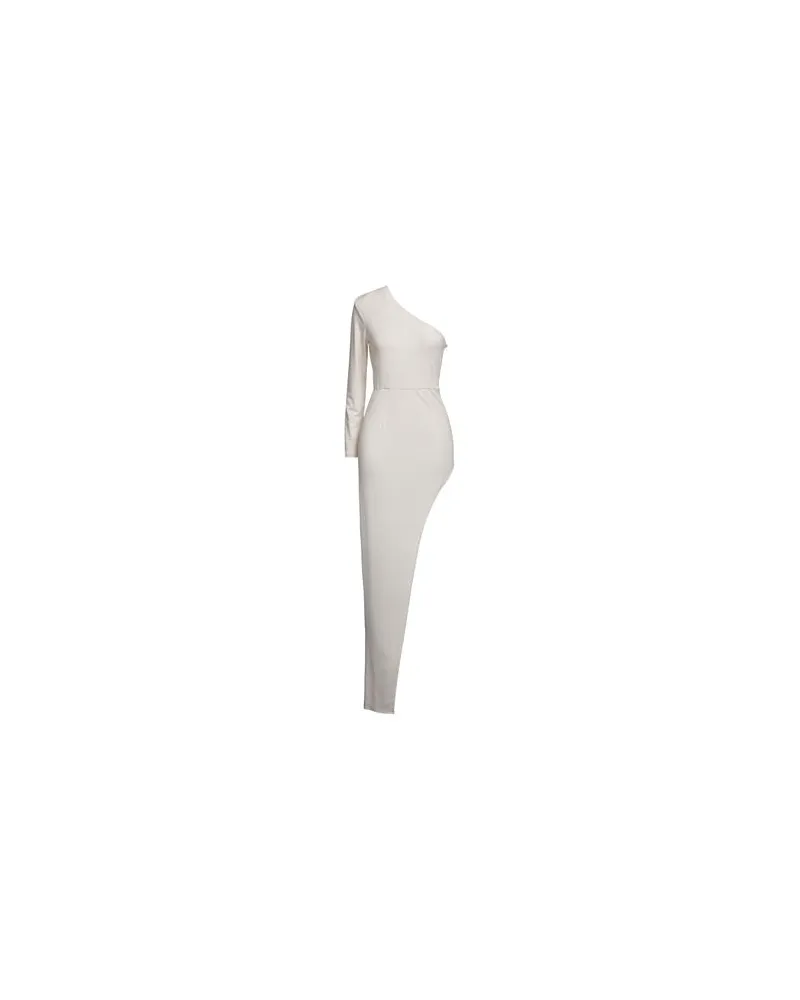 ACTUALEE KLEIDER - Maxi-Kleiderauf YOOX.COM Cremeweiß