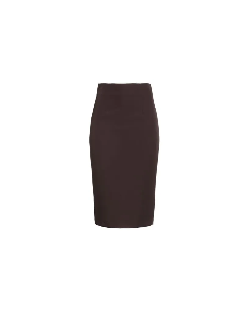 Compagnia Italiana HOSEN & RÖCKE - Midi-Röckeauf YOOX.COM Dunkelbraun