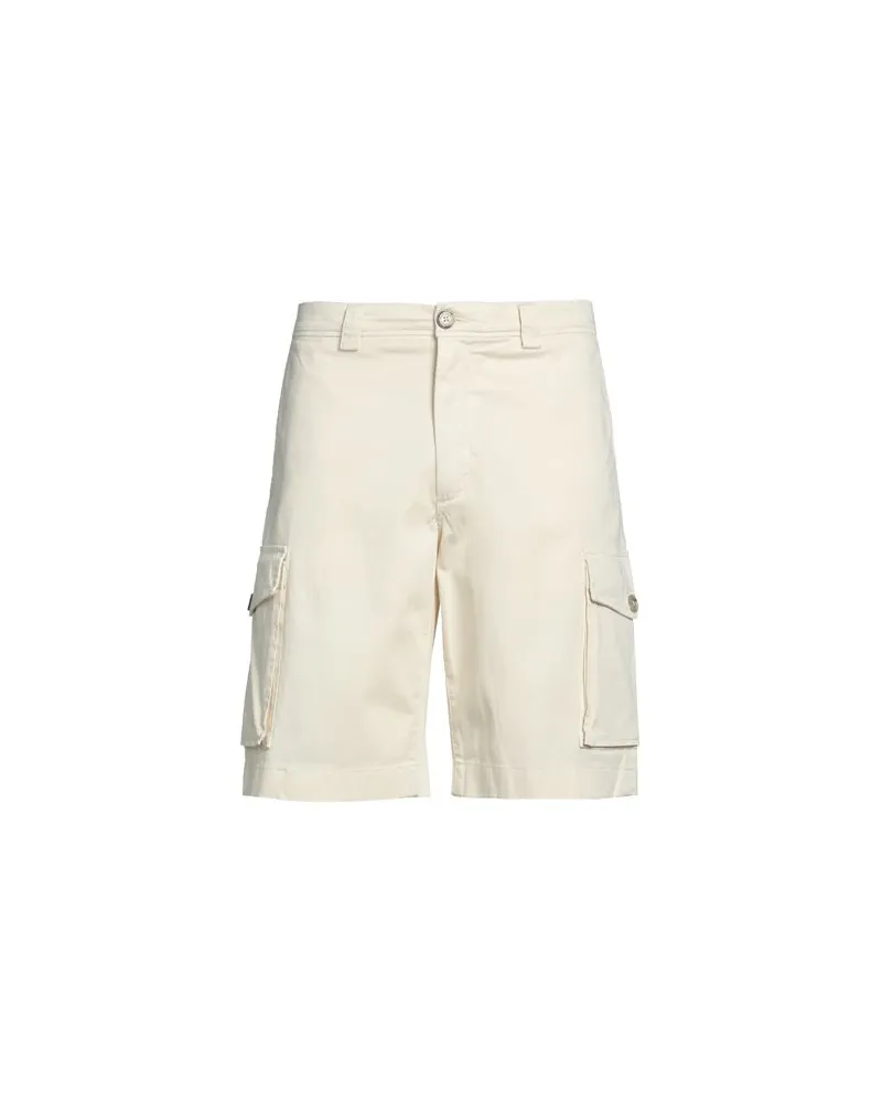 Woolrich CLASSIC CARGO SHORT  - HOSEN & RÖCKE - Shorts & Bermudashortsauf YOOX.COM Elfenbein