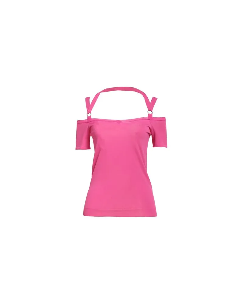 Liu Jo BETTER  - STRICKWAREN - Pulloverauf YOOX.COM Fuchsia