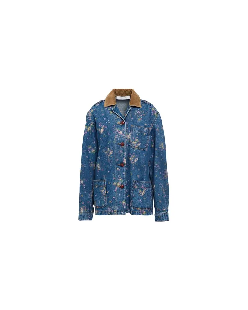 Philosophy Di Lorenzo Serafini JACKEN & MÄNTEL - Jeansjacken/Mäntelauf YOOX.COM Blau