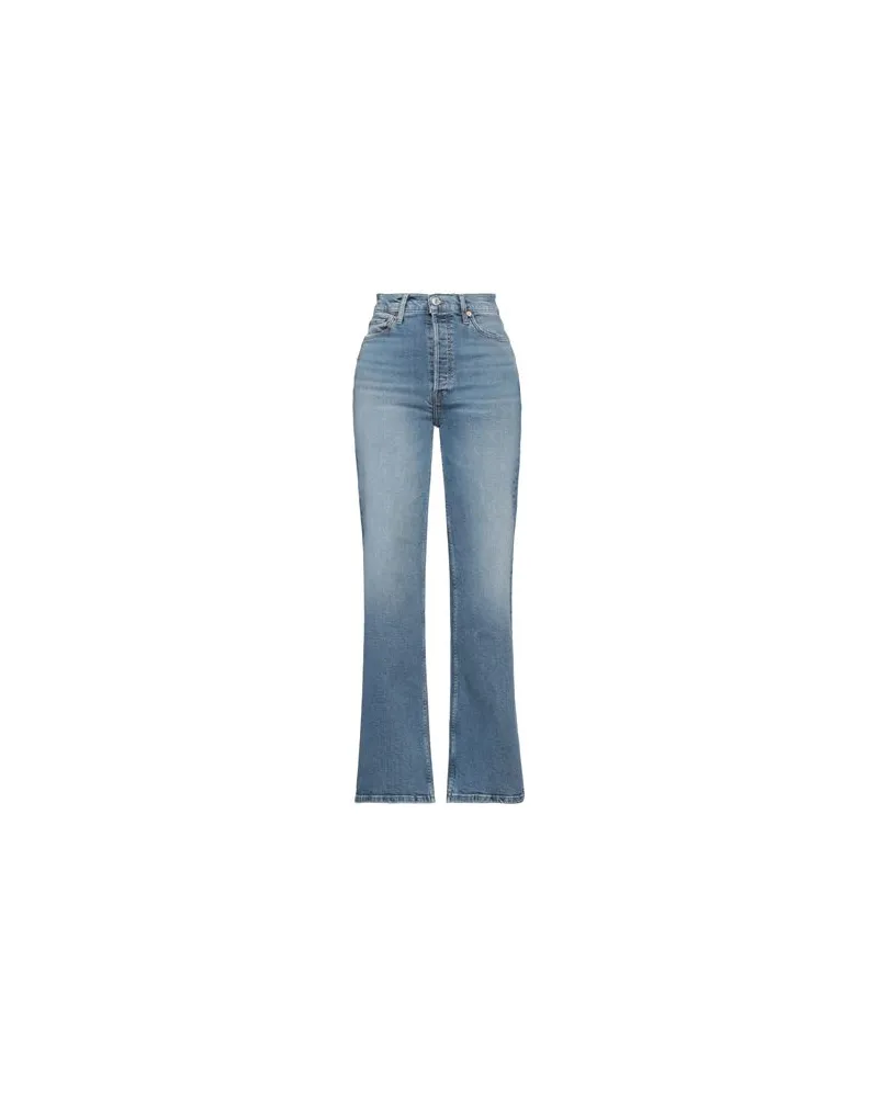 RE/DONE HOSEN & RÖCKE - Jeanshosenauf YOOX.COM Blau