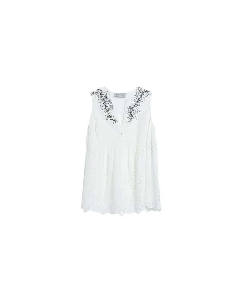 Ermanno Scervino TOPS - Topsauf YOOX.COM Weiß