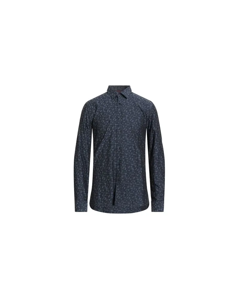 HUGO BOSS TOPS - Hemdenauf YOOX.COM Marineblau