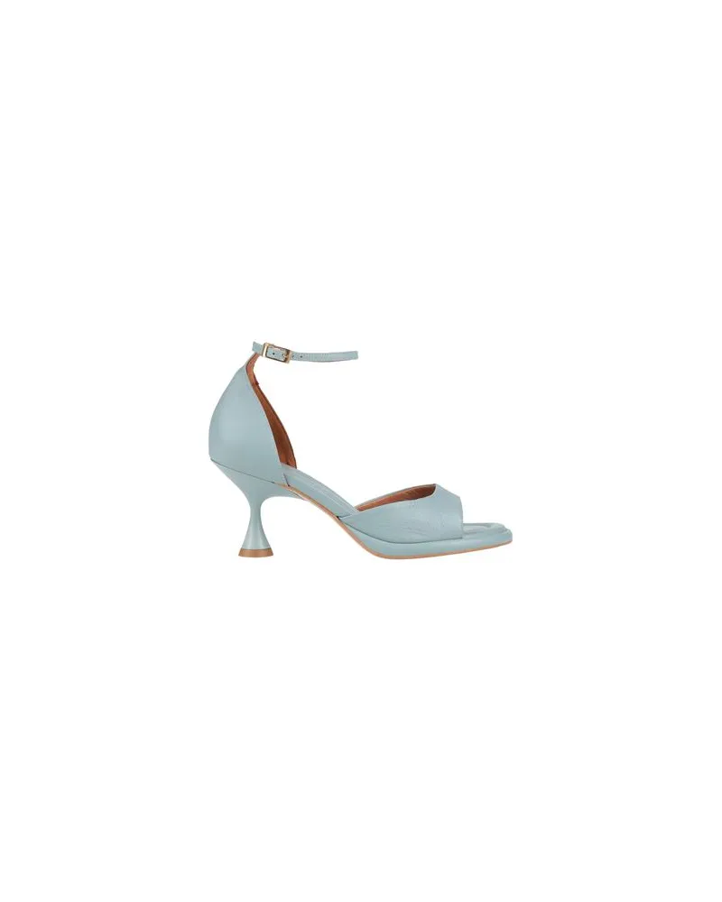 ÁNGEL ALARCÓN  SCHUHE - Sandalenauf YOOX.COM Himmelblau