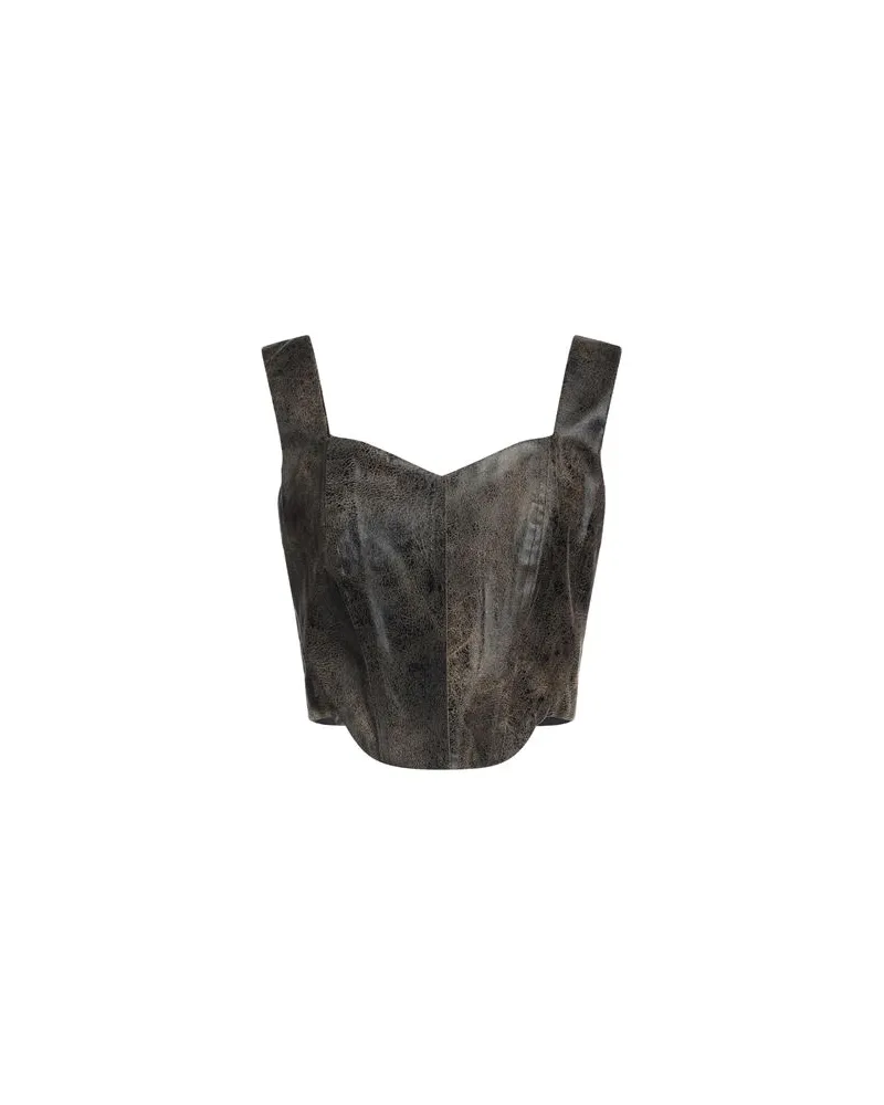 Rinascimento TOPS - Topsauf YOOX.COM Dunkelbraun